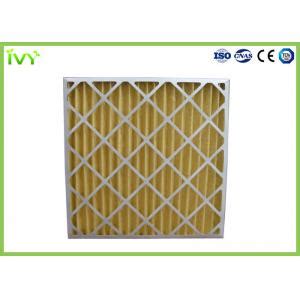 Merv 8 Pleated Furnace Primary Air Filter EU4 With Cardboard Frame For