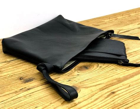 Black Clutch Purse Leather Clutch Wristlet Clutch Wallet Purse - Etsy