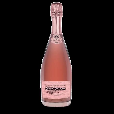 CARPENÈ MALVOLTI Rosé Prosecco DOC Brut BUBBLY Shop