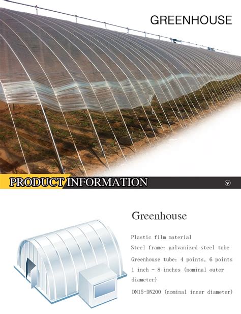 Greenhouse Plastic Sheet/agriculture Greenhouse Polycarbonate For ...