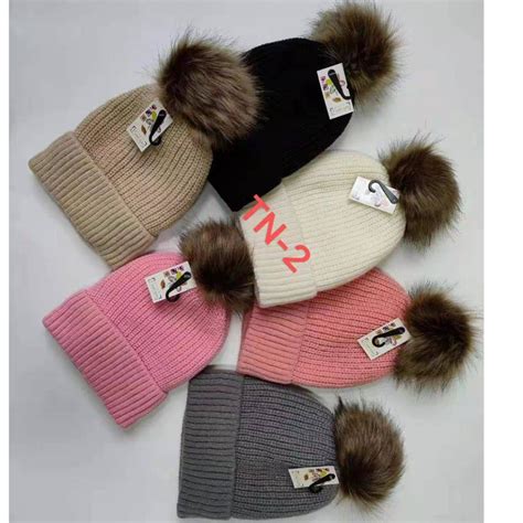 Touca Feminina Forrada Inverno Touca Lisa Pom Pom Frio Inverno