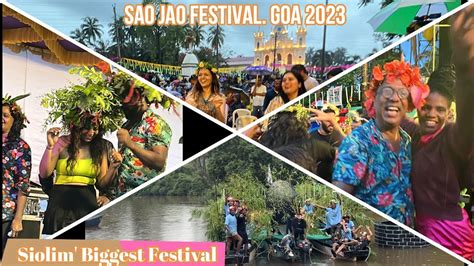 Sao Joao Festival Goa Sao Joao Festival Siolim Goa Goas