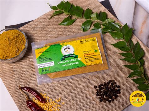 Rasam Powder 250g Organic Spice Box