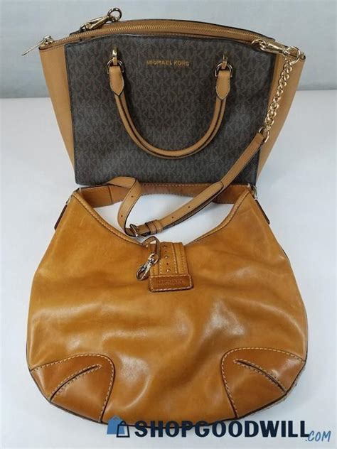 Michael Kors Brown Shades Shoulder Bag Crossbody Purse Shopgoodwill