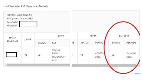 Cara Cek Penerima BLT BBM Melalui Laman Cekbansos Kemensos Go Id Untuk