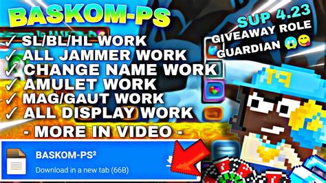 NEW GTPS BASKOM PS GIVEAWAY AKUN ROLE GUARDIAN CUY GROWTOPIA