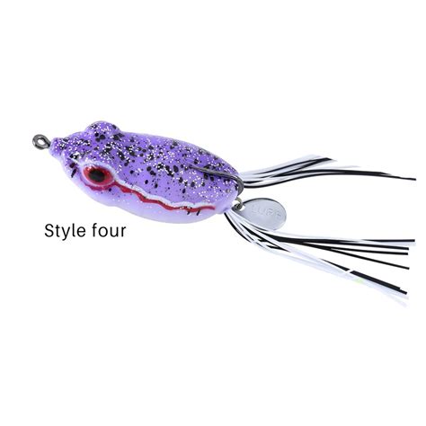 Sougayilang Artificial Soft Fishing Lures Bass Bait Rubber Frog Fishing