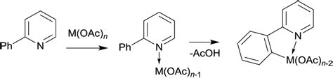 The Carboxylate Assisted CH Activation Investigated Here M Was Ru