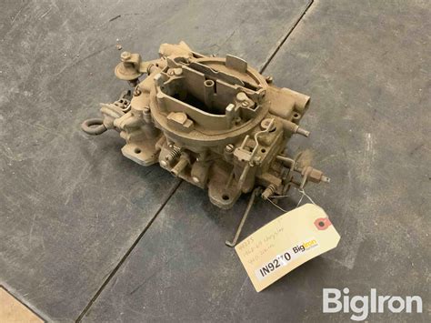 Chevrolet Ci Carburetor Bigiron Auctions