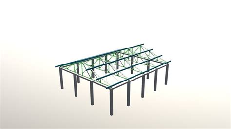 Roof Truss 3d Models Sketchfab