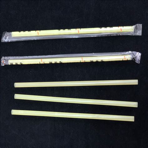 100 Biodegradable PLA Disposable Straight Straw Colourful For Milk Tea