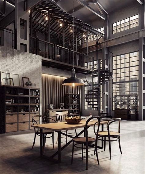 We know this theme .. | Diseño de interiores industrial, Casas de ...