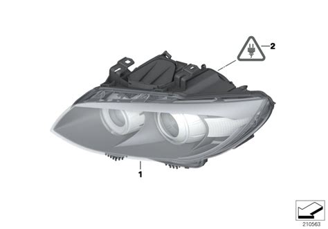 BMW Bi Xenon Headlight Right 63117273206 LLLParts