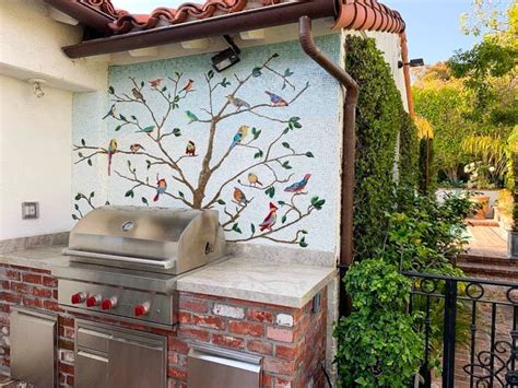 Garden Mosaic Wall Art For Your Home or Outdoor Space — Custom Luxury ...