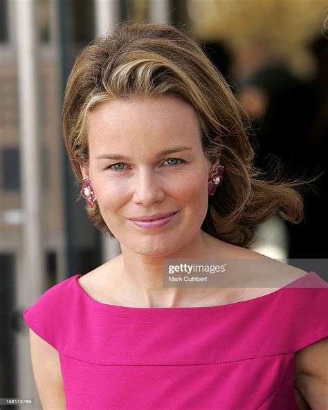 Crown Princess Mathilde Of Belgium Attends The Silver Wedding