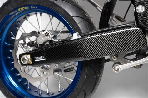 Cmt Compositi Carbon Swingarm Protection For Tm Racing Smr Es Fi