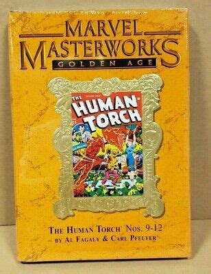 MARVEL MASTERWORKS MMW GOLDEN AGE HUMAN TORCH HC VOL 3 DM ED 142