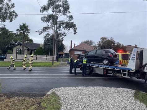 P Plater Hospitalised Following Eaglehawk Road Collision Bendigo