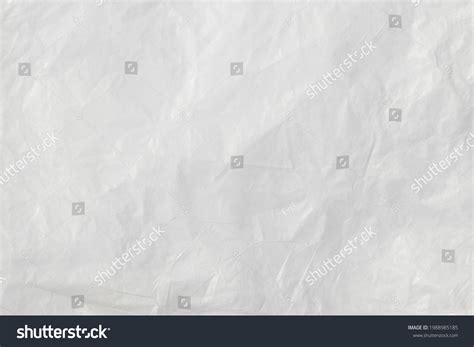 White Crumpled Kraft Paper Cardboard Texture Stock Photo