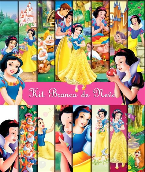 Kit Digital Branca De Neve Elo Produtos Especiais