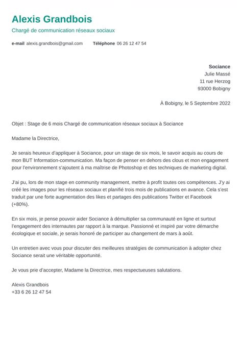 Lettre de motivation PDF 21 exemples à télécharger