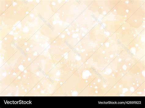 Sweet Pastel Yellow Orange Watercolor Wet Wash Vector Image