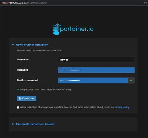 How To Install And Use Portainer For Docker Management With Nginx Proxy