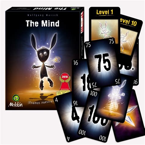 Juego De Cartas The Mind Original Maldon Mundo Manias MUNDO MANIAS