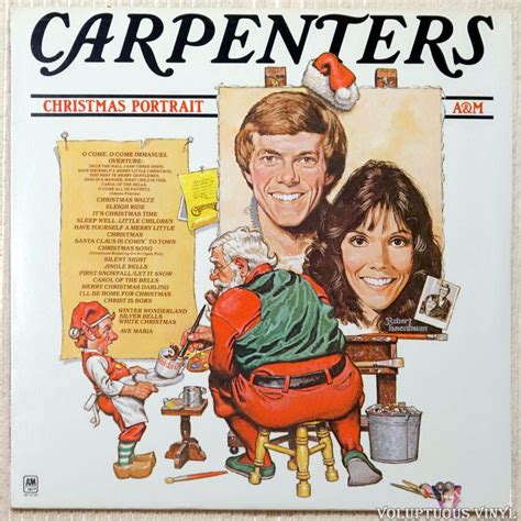 Carpenters ‎ Christmas Portrait 1978 Vinyl Lp Album Voluptuous