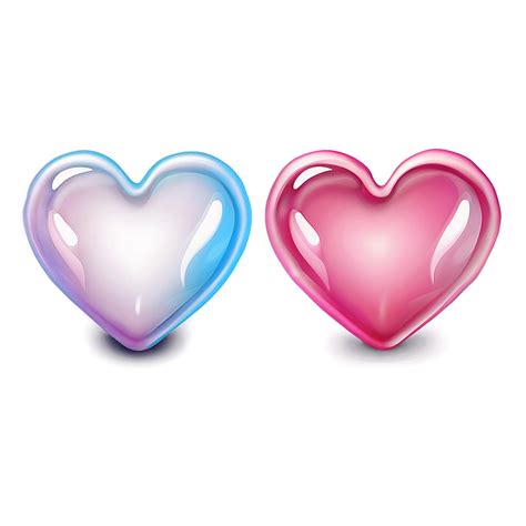 Download Double Heart Emoji Art Png 05042024 | Wallpapers.com