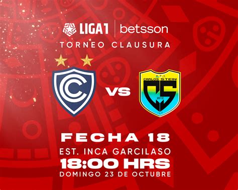 Vamos Pap Cienciano Vs Carlos Stein Liga Clausura Teleticket