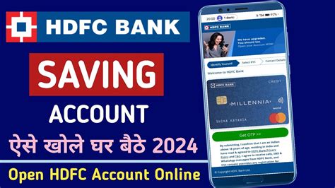 Hdfc Bank Account Opening Online 2024 How To Open Hdfc Bank Account