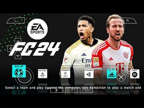 EA SPORTS FC 24 PPSSPP ISO CAMERA PS5 ENGLISH VERSION NO SAVE DATA NO