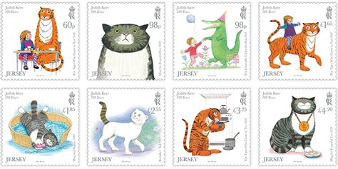 Stamp Set - Judith Kerr - 100 Years – Jersey Stamps