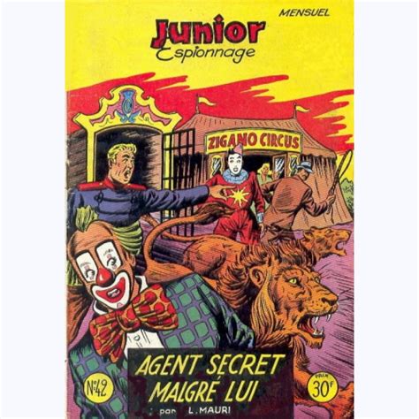 Junior Espionnage N Agent Secret Malgr Lui Sur Bd Pf Fr