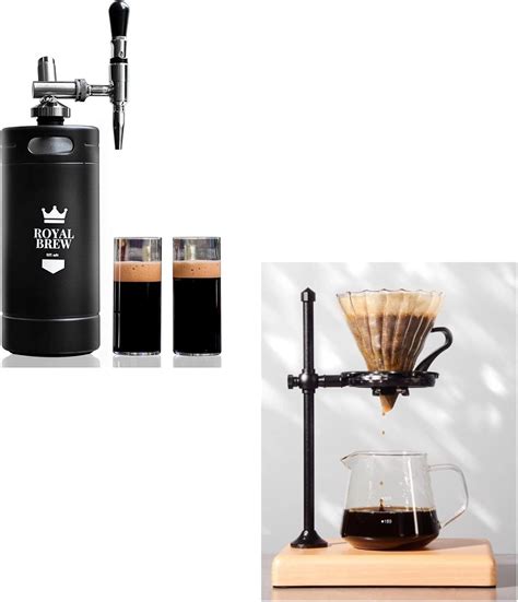 Royal Brew Nitro Cold Brew Coffee Maker Home Keg Kit System at Jacob