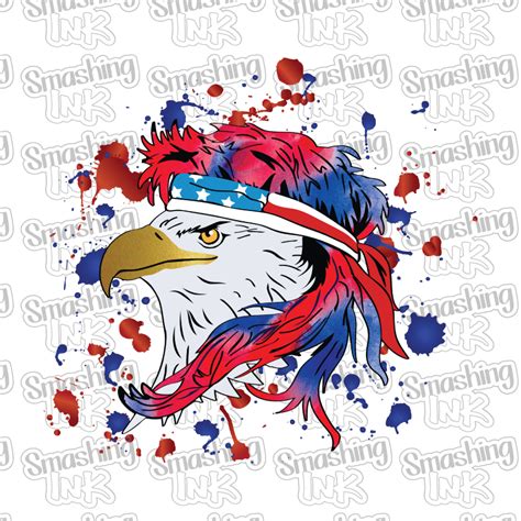 American Eagle Heat Transfer Dtf Sublimation Tat 3 Bus Days [4