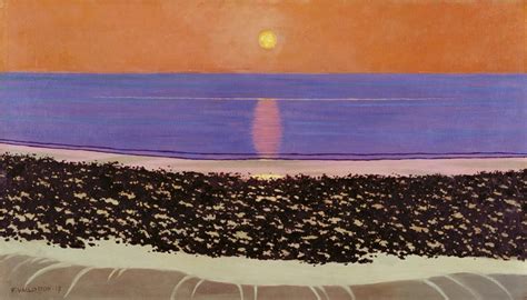 Olga Tuleninova on Twitter Félix Vallotton Coucher de soleil