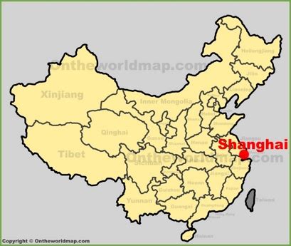 Shanghai Map | China | Detailed Maps of Shanghai