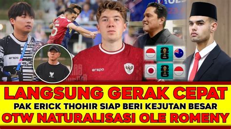 TATAP ROUND 3 LANGKAH BERANI ERICK THOHIR Ole Romeny SIAP TAMPIL