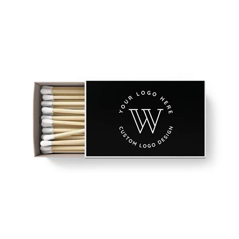 BULK Custom Logo Matches SET OF 50 Custom Matches Custom - Etsy