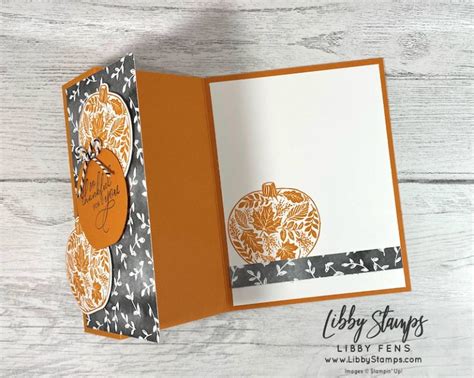 Fun Fold Fridays Fall Fun Libby Fens Stampin Up Demonstrator