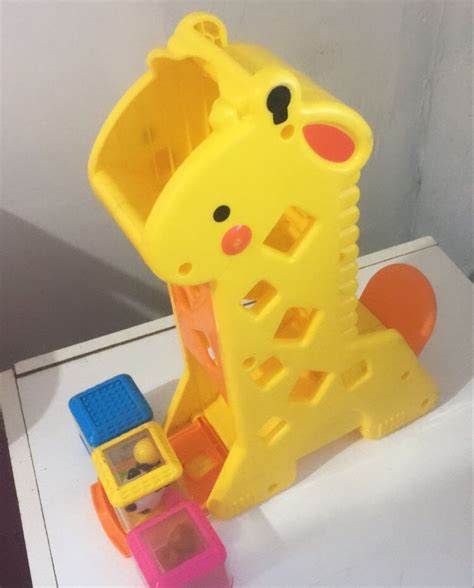 Girafa Blocos Brinquedo para Bebês Fisher Price Usado 46803498