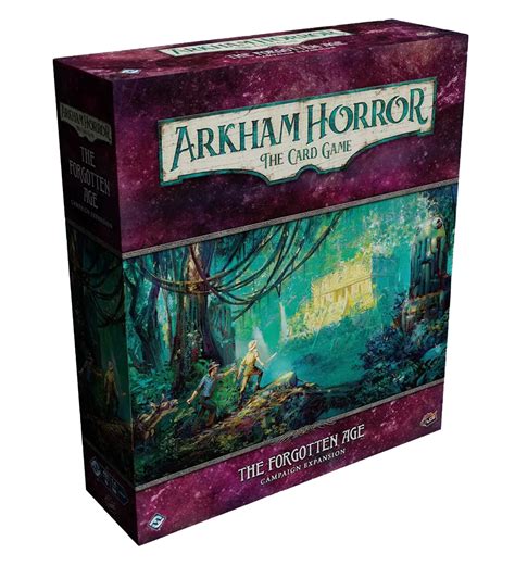 Arkham Horror Lcg The Forgotten Age Campaign Expansion Living Card Games Lautapelit