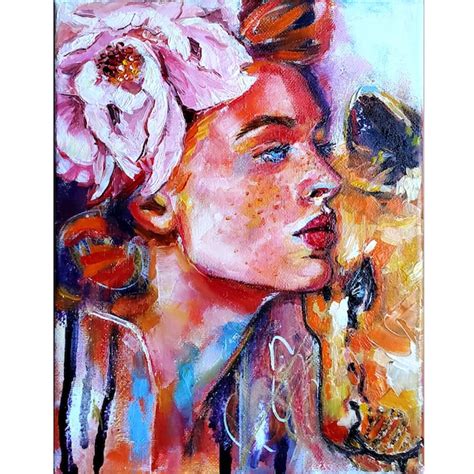 Lioness Painting - Etsy