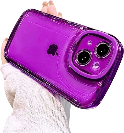 Ownest Compatible With Iphone 14 Case With Clear Kickstand Creative Protective