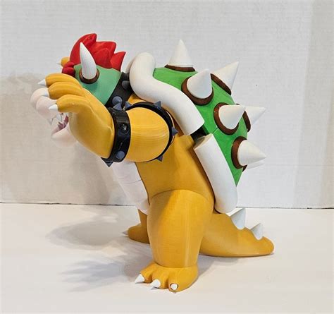 3d Printed Large 13 Inch Bowser Figure Etsy