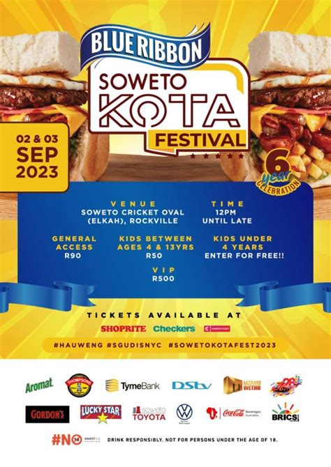 Blue Ribbon Soweto Kota Festival Back Bigger And Better Than