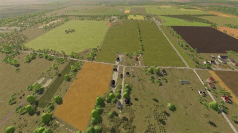 Zdziechow Large Fields V10 Fs22 Farming Simulator 22 Mod Fs22 Mod