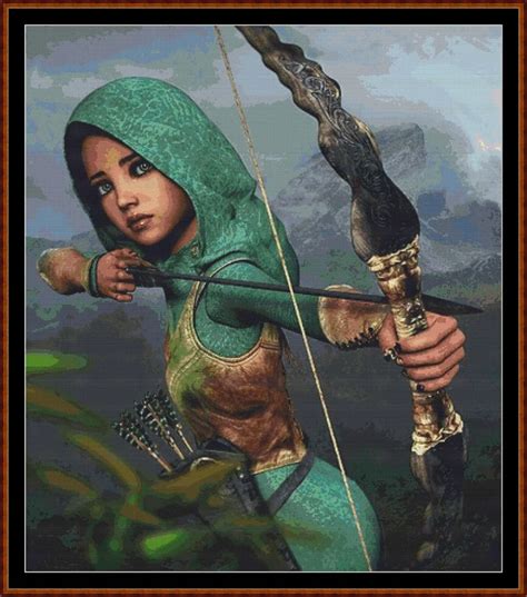 The Archer 2 🧵 cross stitch patterns